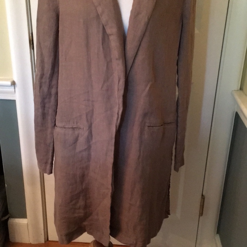 NWT Sigrid Olsen Linen Duster